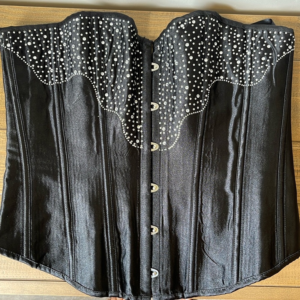 Country western style corset